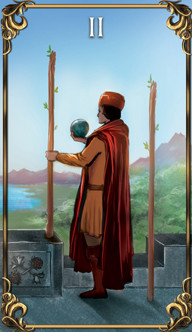 2 of Wands 2 of Wands