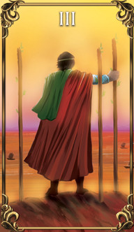 3 of Wands 3 of Wands