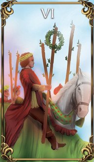6 of Wands 6 of Wands