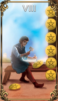 8 of Pentacles 8 of Pentacles