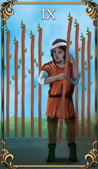 9 of Wands 9 of Wands