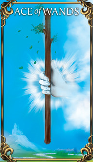 Ace of Wands Ace of Wands